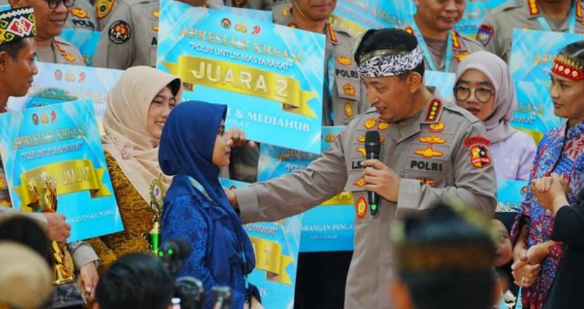 Awarding Day: Kapolri Apresiasi 166 Pemenang Lomba Kreasi 